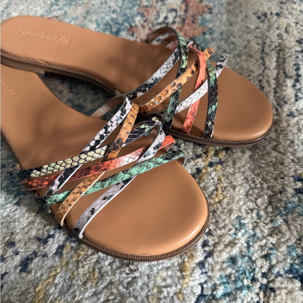 Madewell Multicolor Strappy Sandals